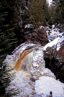 Cascade River in Winter